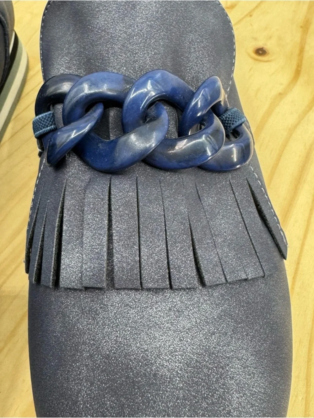 Coconuts by Matisse Bess Navy Blue Platform Loafer Sneakers Size 9M Preppy